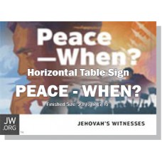 HPPCE - "Peace When?" - Table